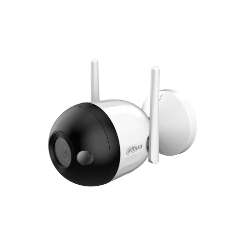 Camere speciale - Camera supraveghere exterior IP WiFi Full Color Dahua F2C-LED-2.8MM, 2 MP, 2.8 mm, lumina calda 30 m, microfon, slot card