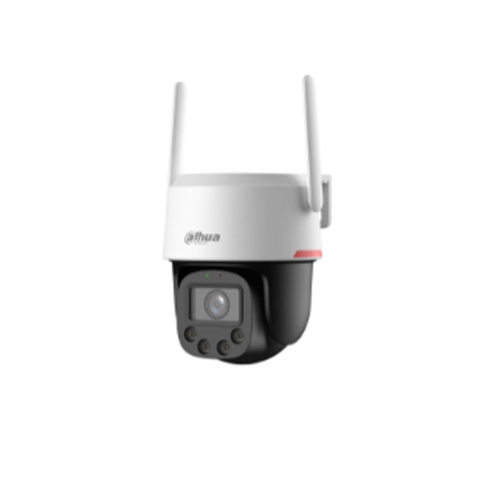 Supraveghere Video - Camera supraveghere exterior rotativa IP Dome PT Dahua WizColor P3F-PV-PRO, 3 MP, 3.6 mm, WiFi 6, 2.5 GHz, lumina calda 30 m, alarma vizuala si audio, auto tracking, microfon si difuzor, detectie AI o