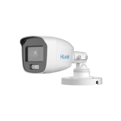 Camere bullet - Camera supraveghere Hikvision Hilook ColorVU Mini THC-B129-P(2.8MM), 2MP, 2.8 mm, lumina alba 20 m