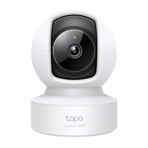 Camere speciale - Camera supraveghere interior IP wireless WiFi PT TP-Link TAPO C222, 4 MP, 4 mm, IR 12 m, slot card, microfon si difuzor, detectie smart, 360 grade, sirena, Ethernet