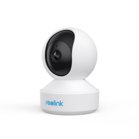 Supraveghere Video - Camera supraveghere interior rotativa IP wireless WiFi Reolink E1 Pro E330, 4MP, IR 12 m, rotire panoramica, microfon si difuzor, slot card, detectie om/animale companie, vizualizare de pe telefon