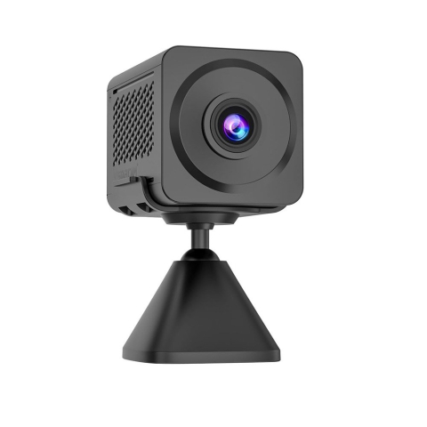 Camere speciale - Camera supraveghere interior wireless WiFi Vstarcam Full color CB78W, 3 MP, 4 mm, night vision color, 1000 mAh, detectie umana, microfon si difuzor, slot card, control de pe telefon