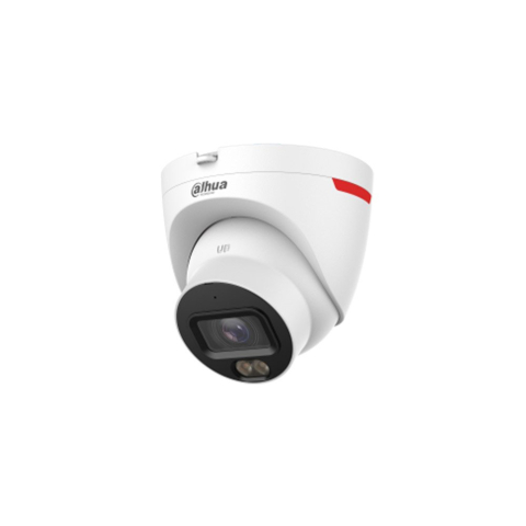 Camere dome - Camera supraveghere IP Dahua WizSense WizColor IPC-HDW2249T-S-PRO, 2 MP, 2.8 mm, lumina alba dual LED 30 m, microfon, card, ONVIF, PoE