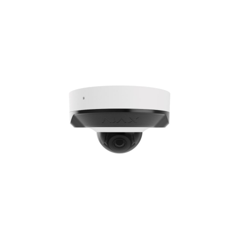 Camere dome - Camera supraveghere IP Dome Ajax DOMECAM MINI-5-4-WH, 5 MP, 4 mm, IR 15 m, PoE microfon, slot card, detectie obiecte prin AI, PoE, alb