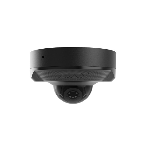 Camere dome - Camera supraveghere IP Dome Ajax DOMECAM MINI-8-28-BL, 8 MP, 2.8 mm, IR 15 m, PoE microfon, slot card, detectie obiecte prin AI, PoE, negru