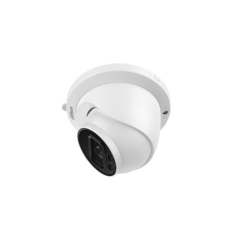 Camere dome - Camera supraveghere IP Dome cu iluminare duala Dahua WizSense IPC-HDW2649TM-S-IL, 6 MP, 2.8 mm, IR/Lumina alba 30 m, microfon, slot card, PoE