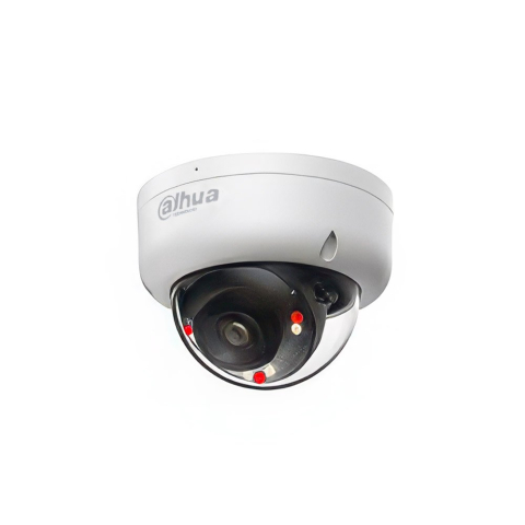 Camere dome - Camera supraveghere IP Dome cu iluminare duala IPC-HDBW1639E1-A-IL, 6 MP, 2.8 mm, IR 30 m, microfon, PoE