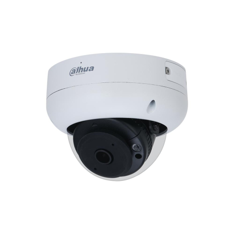 Camere dome - Camera supraveghere IP Dome Dahua WizSense IPC-HDBW3441R-AS-P-0210B, 4 MP, IR 15 m, 2.1 mm, slot card, PoE, microfon