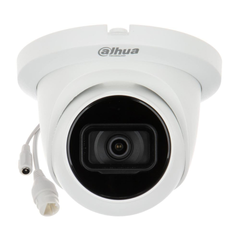 Camere dome - Camera supraveghere IP Dome Dahua WizSense IPC-HDW2241TM-S-0280B, 2 MP, 2.8 mm, IR 30 m, PoE, slot card, microfon