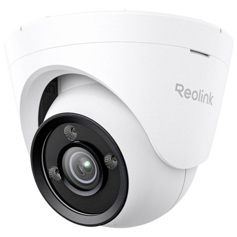 Camere dome - Camera supraveghere IP Dome Full Color Reolink CX820 ColorX P335X, 8 MP, 4 mm, night vision color, microfon si difuzor, lumina alba 30 m, slot card, sirena, protectie perimetrala, detectie om/vehicul/