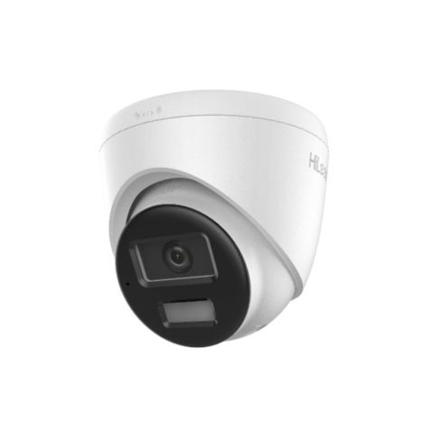Camere dome - Camera supraveghere IP Dome Hybrid Light Hikvision Hilook IPC-T280HA-LUF/SL(2.8MM), 8 MP, 2.8 mm, IR/Lumina alba 30 m, microfon si difuzor, slot card, PoE