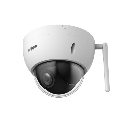Supraveghere Video - Camera supraveghere IP Dome PTZ Dahua Starlight SD22404DB-GNY-W, 4 MP, 2.8 - 12 mm, WiFi, slot card, suport detectie faciala, zoom optic 4x