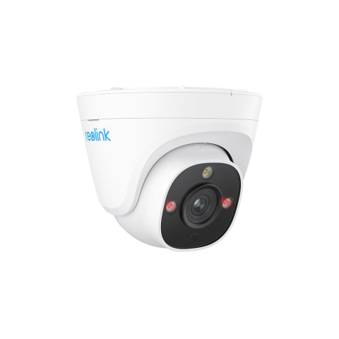 Camere dome - Camera supraveghere IP Dome Reolink RLC-820A P334, 4K, IR 30 m, 4 mm, microfon, detectie persoane/vehicule, slot card, spotlight