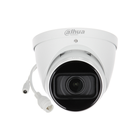 Camere dome - Camera supraveghere IP Dome WizSense Dahua IPC-HDW2441T-ZS-27135, 4 MP, IR 40 m, 2.7 - 13.5 mm, PoE, motorizata, microfon, slot card