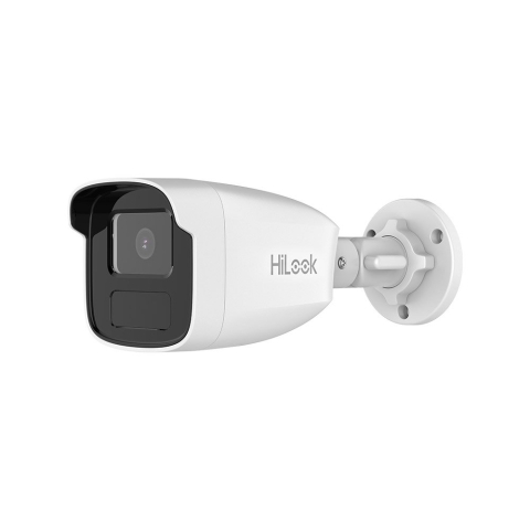 Camere bullet - Camera supraveghere IP exterior Hikvision HiLook IPC-B480H(C), 8 MP, 4 mm, IR 50 m, detectie miscare, PoE