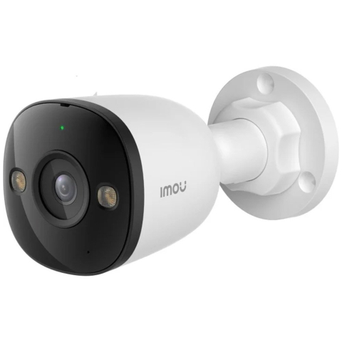 Camere bullet - Camera supraveghere IP exterior Imou PS3E Active Deterrence IPC-PS3EP-8Q0, 8 MP, 2.8 mm, IR 30 m, smart night vision, microfon si difuzor, slot card, sirena, AIgo Play, detectie om/vehicul, always on