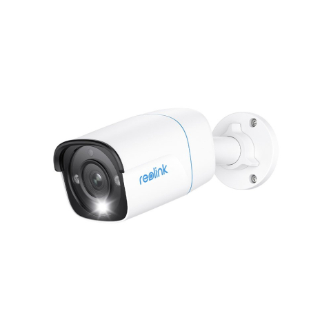 Camere bullet - Camera supraveghere IP exterior Reolink RLC-810A P330, 4K, IR 30 m, 2.8 mm, microfon si difuzor, slot card SD, PoE