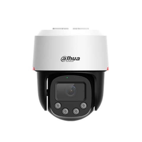 Speed dome - Camera supraveghere IP PT Dahua WizSense WizColor SD2C400NA-B-PV-PRO, 4 MP, 4 mm, lumina alba 30 m, microfon si difuzor, auto tracking, slot card, PoE