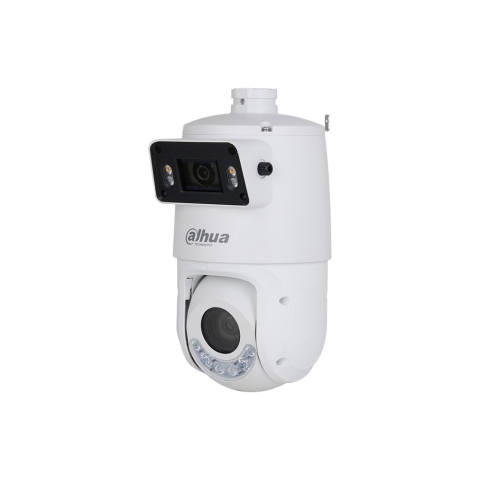 Speed dome - Camera supraveghere IP Speed Dome PTZ Dahua TiOC WizSense SDT4E425-4F-GB-A-PV1-0400, 4MP+4MP, 5-125 mm, 25x, IR 100m, lumina alba 50m, PoE+, slot card, Active deterrence, Smart dual light+, Auto track