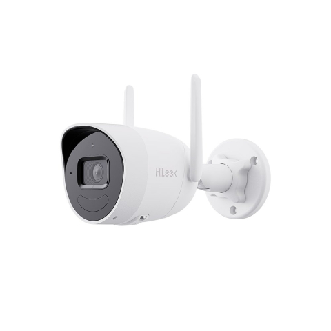 Camere speciale - Camera supraveghere IP wireless WiFi Hikvision HiLook IPC-B140HA-D/W(W),2.8 mm, 4 MP, IR 30 m, microfon, slot card