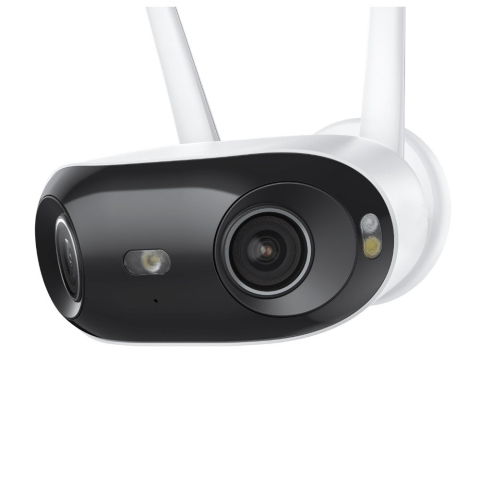 Supraveghere Video - Camera supraveghere panoramica wireless cu lentila duala IP WiFi 6 Dual Band Reolink Elite Full Color W740, 8 MP, 2.8 mm, 180 grade, slot card, lumina alba/IR 30 m, microfon si difuzor, detectie om/ve