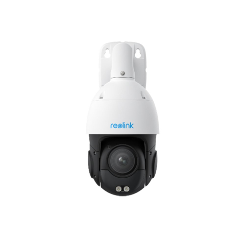 Speed dome - Camera supraveghere rotativa IP PTZ Speed Dome cu iluminare duala Reolink RLC-823S2 P850, 4K, 5.3 - 86mm, IR/lumina alba 80 m, microfon si difuzor, detectie om/vehicul/animal, slot card, auto tracking