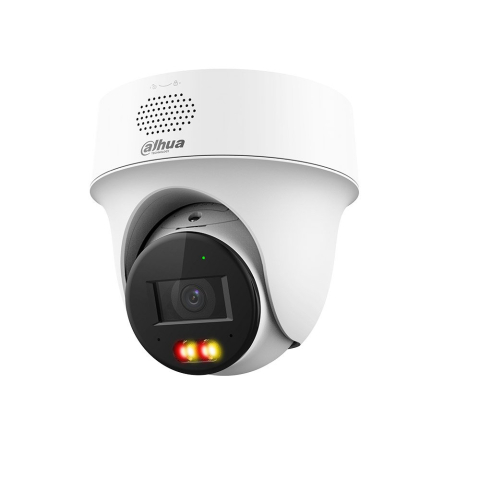 Speed dome - Camera supraveghere rotativa IP Speed Dome PT cu iluminare duala Dahua Active Deterrence IPC-PT1239H-PV-0280B, 2 MP, 2.8 mm, IR/Iumina alba 30 m, microfon si difuzor, protectie perimetrala, control ap