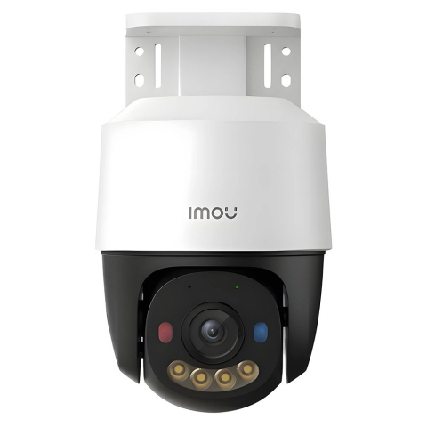 Supraveghere Video - Camera supraveghere rotativa IP Speed Dome PT Imou PS7FP Active Deterrence IPC-PS7FP-5M0, 5 MP, 3.6 mm, IR 30 m, smart night vision, microfon si difuzor, slot card, sirena, lumina avertizare, always o