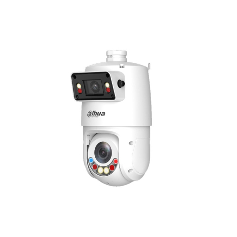Speed dome - Camera supraveghere rotativa panoramica IP Speed Dome PTZ cu lentila si iluminare duala Dahua X-Spans Active Deterrence SDT4E425-4F-GB-A-PV1-S2, 2 x 4MP, 2.8 mm + 5-125 mm, IR/lumina calda 100/50 m, a