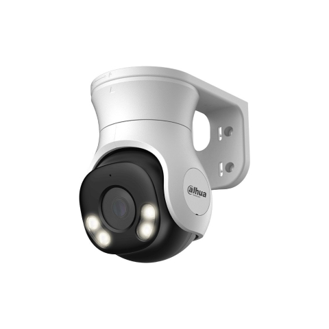 Speed dome - Camera supraveghere rotativa PT Dahua Full-color HAC-PT1509A-A-LED-0280B-S2, 5MP, 2.8mm, lumina alba 40 m, microfon