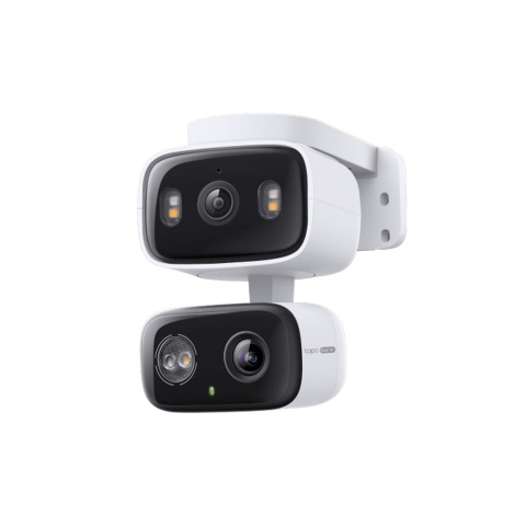 Camere speciale - Camera supraveghere smart PT wireless cu lentila duala Tp-Link Tapo Starlight C246D, 3 MP, 2.8 mm, 6 mm, IR, 12 m, microfon si difuzor, sirena 99 dB, slot card