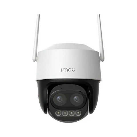 Camere speciale - Camera supraveghere WiFi 6 IP Speed Dome cu iluminare duala Imou Full Color Active Deterrence Cruiser Z, 5 MP, 2.8 - 12 mm, detectie om/vehicul, slot card, sirena, microfon si difuzor, spotlight, vizu