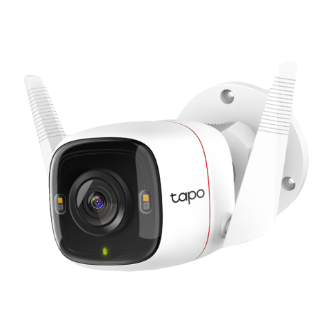 Camere speciale - Camera supraveghere WiFi TP-Link Tapo C320WS, 4MP, IR, 3.2mm, Detectie inteligenta, microfon, difuzor, slot card