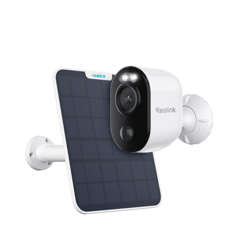 Camere speciale - Camera supraveghere wireless cu panou solar Reolink Argus 3E B310, 3 MP, 4 mm, IR / lumina alba 10 m, WiFi, detectie persoane / vehicule / animale, acumulator 5200mAh, microfon, difuzor