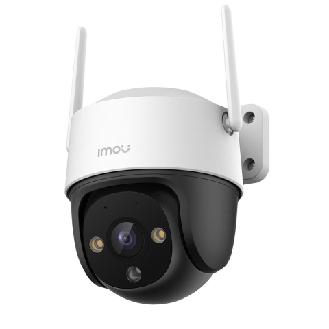 Supraveghere Video - Camera supraveghere wireless IP WiFi 6 PT Imou Cruiser 2C Full Color Active Deterrence IPC-S7CP-5V0W, 5 MP, IR/lumina alba 30 m, 3.6 mm, microfon si difuzor, sirena, slot card, detectie om/vehicul, sm