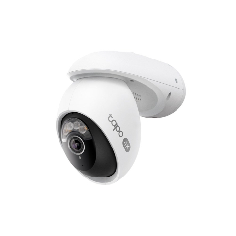 Camere speciale - Camera supraveghere wireless IP WiFi 6 PT TP-Link Starlight TAPO C560WS, 8 MP, IR/lumina alba 30 m, microfon si difuzor, slot card, control prin aplicatie, detectie smart AI, sirena, 360 grade, motion