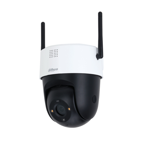 Supraveghere Video - Camera supraveghere wireless IP WiFi PT cu iluminare duala Dahua Full Color SD2A200-GN-AW-PV, 2 MP, lumina alba/IR 30 m, 4 mm, microfon, slot card