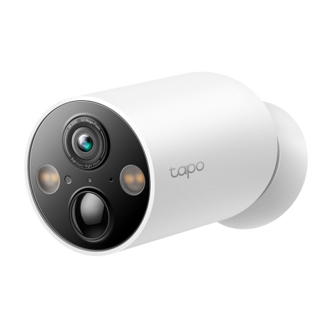 Camere speciale - Camera supraveghere wireless IP WiFi TP-Link Starlight TAPO C425, 4 MP, IR 15 m, microfon si difuzor, slot card, control prin aplicatie, 10000 mAh, detectie smart, baza magnetica