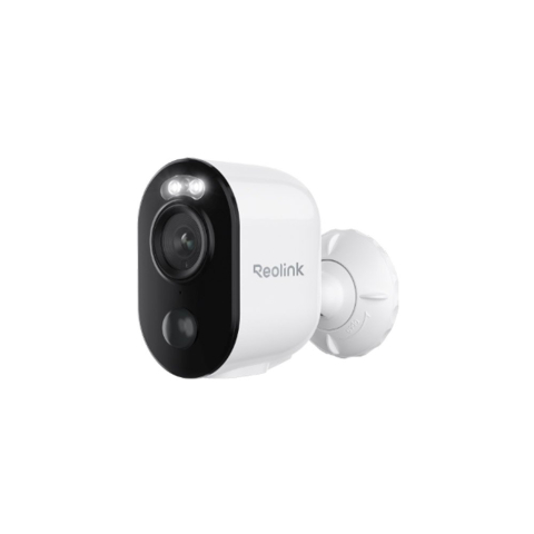 Camere speciale - Camera supraveghere wireless Reolink Argus 3E B310, 3 MP, 4 mm, IR / lumina alba 10 m, WiFi, detectie persoane / vehicule / animale, acumulator 5200 mAh, microfon, difuzor