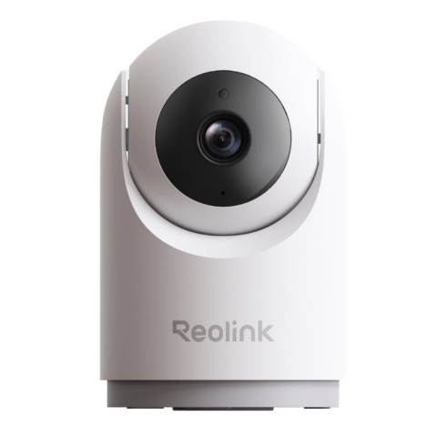 Camere speciale - Camera supraveghere wireless rotativa IP WiFi 6 Reolink E331, 5 MP, IR 12 m, 4 mm, slot card, microfon si difuzor, detectie AI miscare/om/animal/plansete, auto-tracking, 2.4 GHz
