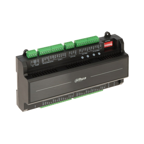 Control Acces - Centrala control acces pentru 2 usi bidirectionale Dahua ASC2202B-D, card/pin/amprenta, RS-485, suporta TCP/IP, tamper, PoE