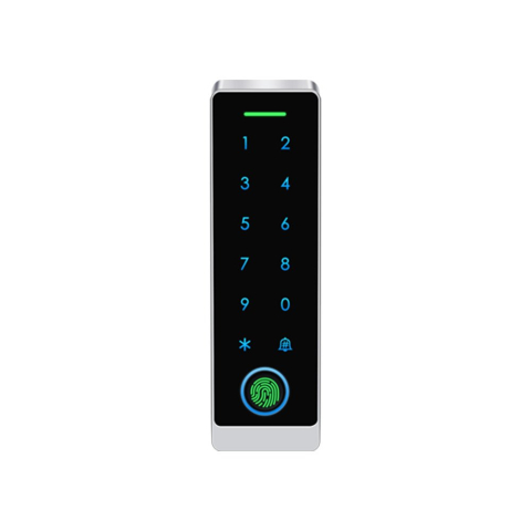 Control Acces - Cititior proximitate WiFi cu tastatura si amprenta HF7-WIFI, PIN, Card, EM 125 KHz, Mifare 13.56 MHz, 10000 utilizatori