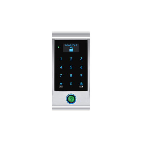 Cititoare de proximitate - Cititor biometric cu tastatura Secukey HFD6, EM,125 KHz, card, PIN amprenta, 10000 utilizatori