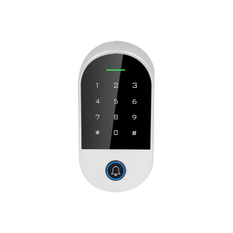 Control Acces - Cititor biometric standalone Bluetooth cu card si tastatura touchscreen Secukey HF2-BT, 125khz, compatibil Tuya