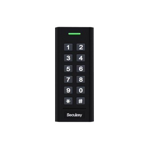 Cititoare - Cititor de proximitate cu tastatura OSDP Secukey XK6-RX, EM 125 Khz, IP66, interior/exterior