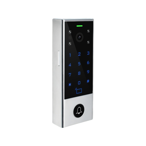 Control Acces - Cititor de proximitate cu tastatura si interfon Secukey Vcontrol 3, 2 MP, IR, WiFi, Pin/Card, Wiegand