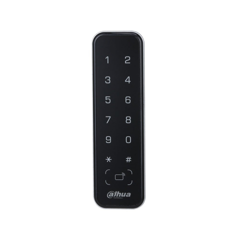 Cititoare - Cititor de proximitate Dahua ASR2201A, 13.56 MHz Mifare, cod pin, Wiegand, buzzer, IP66