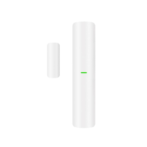 Accesorii sisteme de alarmă - Contact magnetic wireless Hikvision Hilook ALARM-D201MC-WE, 868MHz, anti-bruiaj, potrivit pentru usa/fereastra