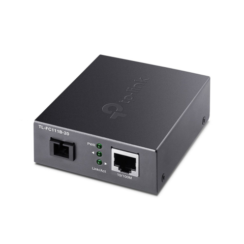 Rețelistică - Convertor media TP-Link TL-FC111B-20, monomod, 20 km
