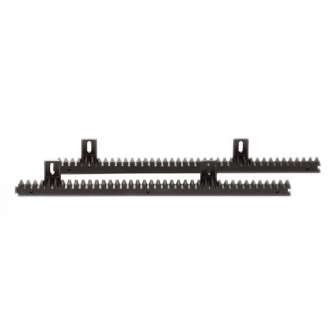 Automatizări porți culisante - Cremaliera Nice CR502, plastic cu insertie metalica, 1m, compatibil cu FILO400/FILO600